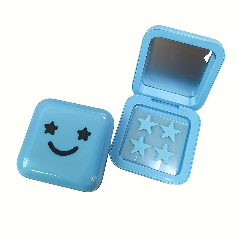 Star-Shaped Concealing Patches – 32pcs in Mirrored Compact