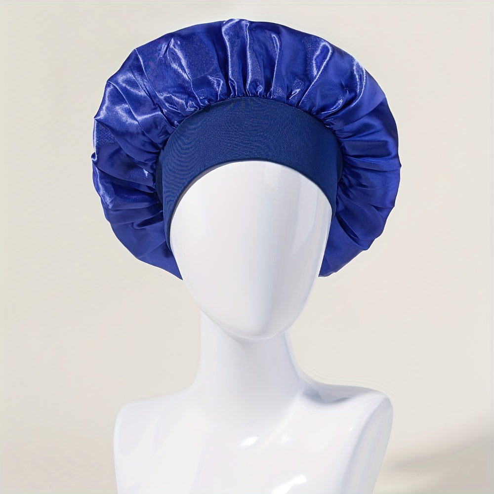 Breathable Satin Sleep Bonnet for Curly Hair