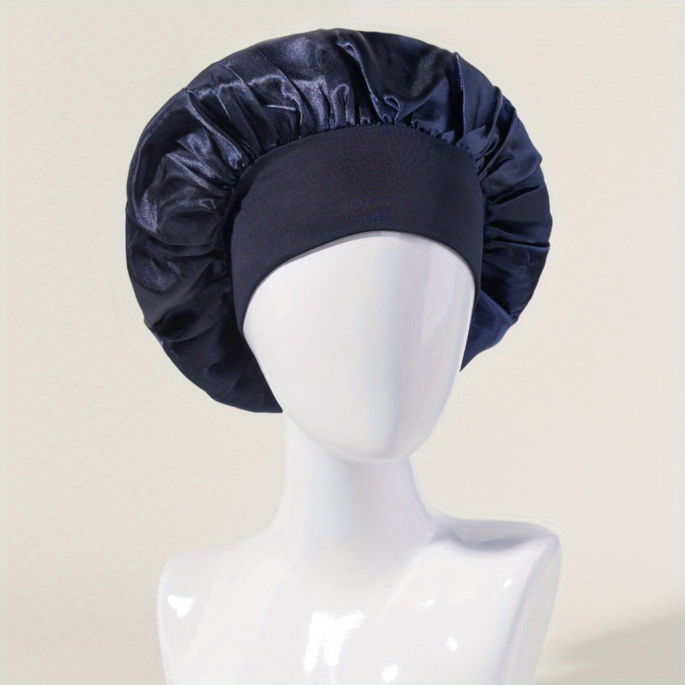 Breathable Satin Sleep Bonnet for Curly Hair