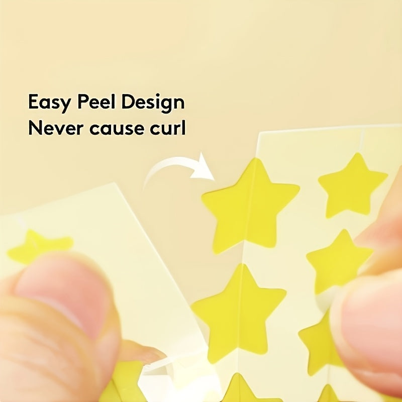 Star-Shaped Concealing Patches – 32pcs in Mirrored Compact
