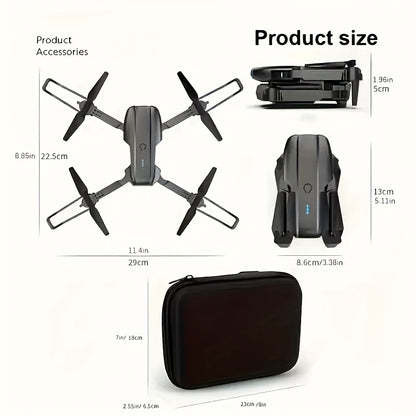 Foldable Quadcopter Drone with HD Dual Cameras