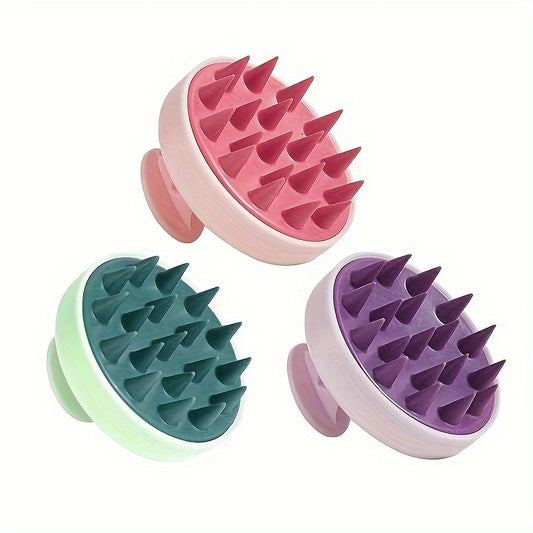 Silicone Scalp Massager and Shampoo Brush