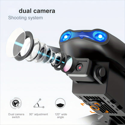 Foldable Quadcopter Drone with HD Dual Cameras