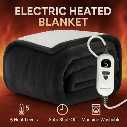 Electric Heated Blanket Throw – 160x130cm