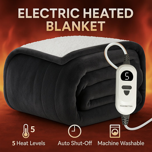 Electric Heated Blanket Throw – 160x130cm