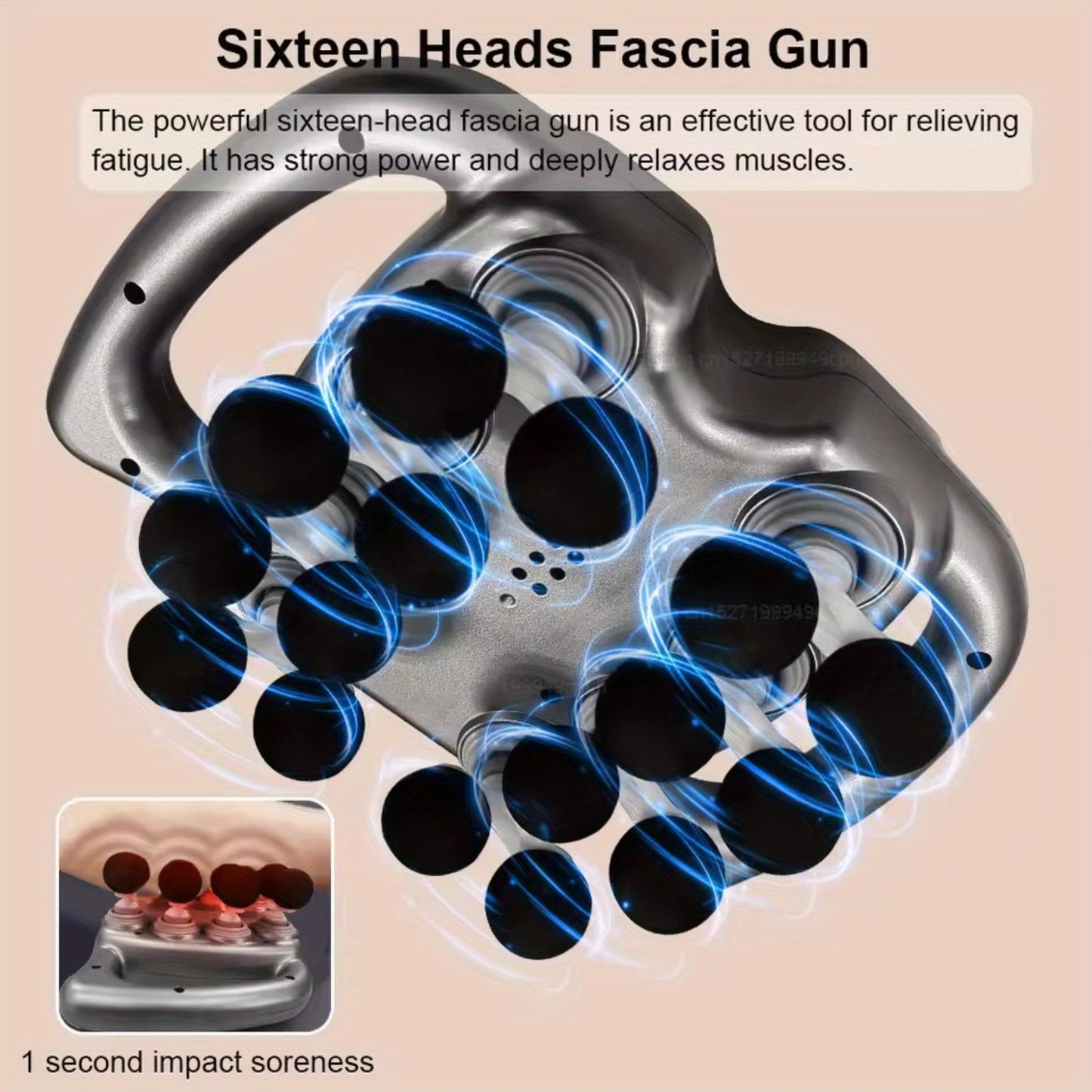 16-Drive High-Frequency Massage Gun
