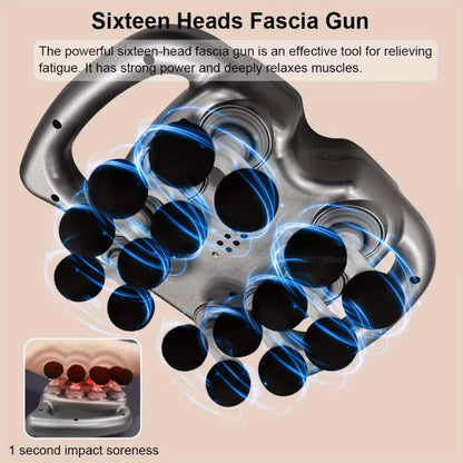 16-Drive High-Frequency Massage Gun