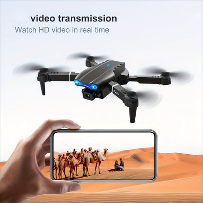 Foldable Quadcopter Drone with HD Dual Cameras