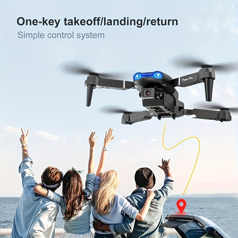 Foldable Quadcopter Drone with HD Dual Cameras