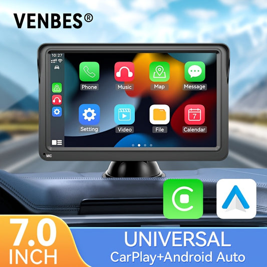 VENBES 7-Inch Car Multimedia Stereo Player