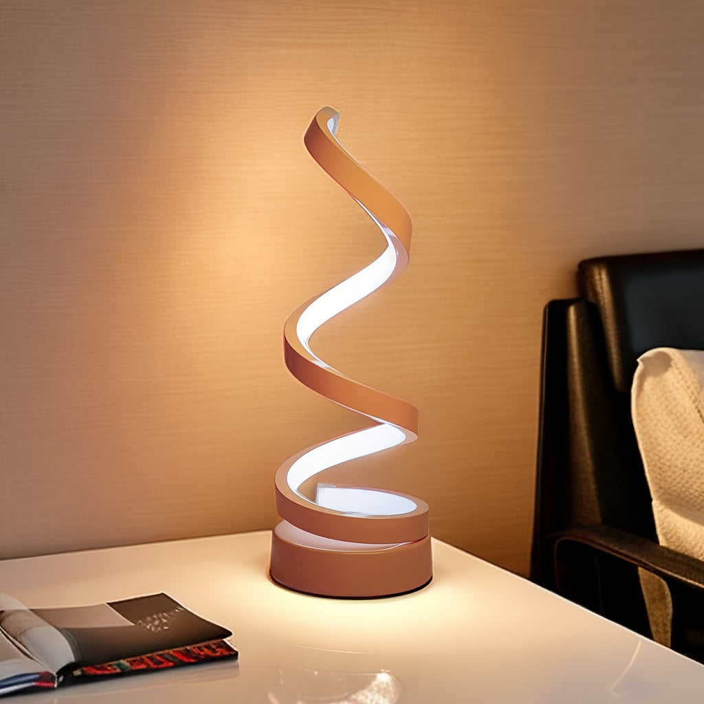 Vintage Spiral Desk Lamp