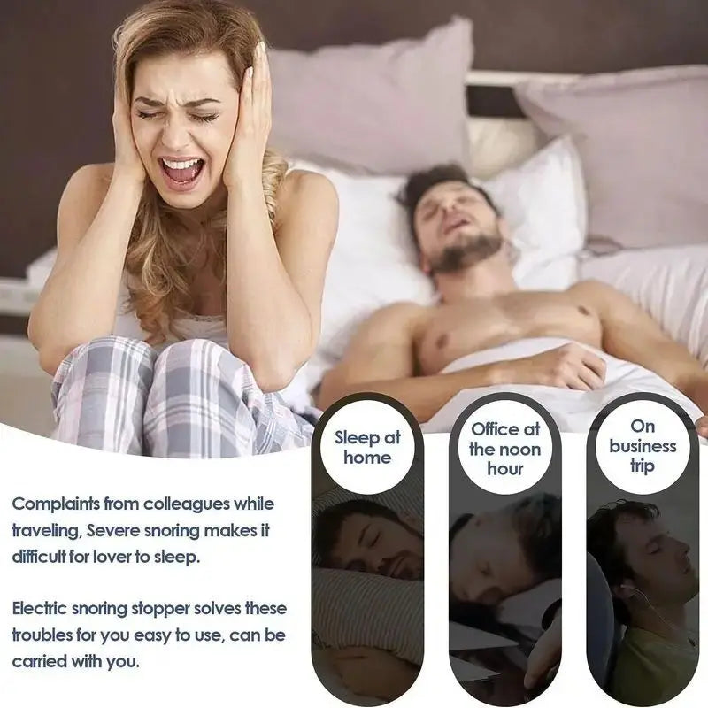Anti-Snoring Device – Electric Snoring Solution with Adjustable Wind Speed