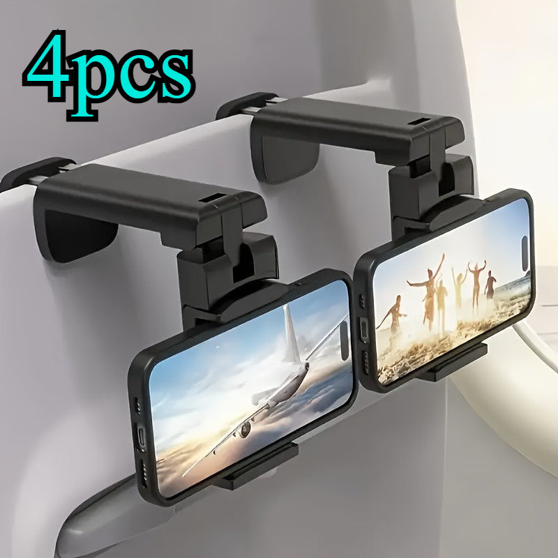 Portable 360° Rotatable Travel Phone Holder – Foldable, Universal Mount for Luggage & More