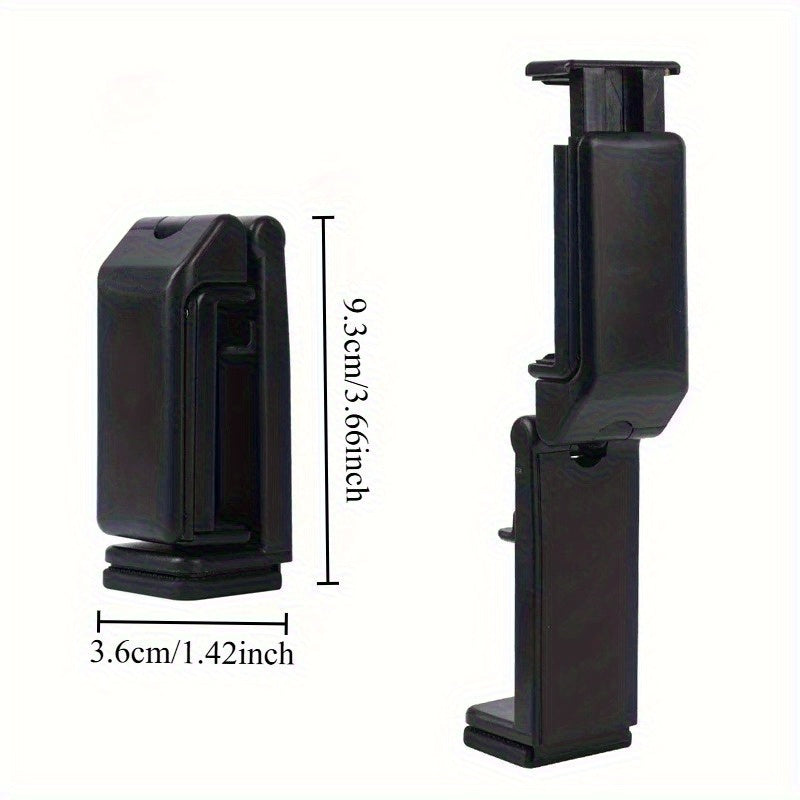 Portable 360° Rotatable Travel Phone Holder – Foldable, Universal Mount for Luggage & More